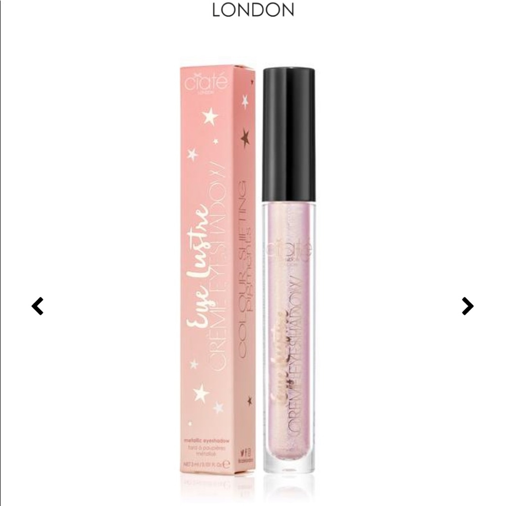 Glitter creme-liquid eyeshadow
